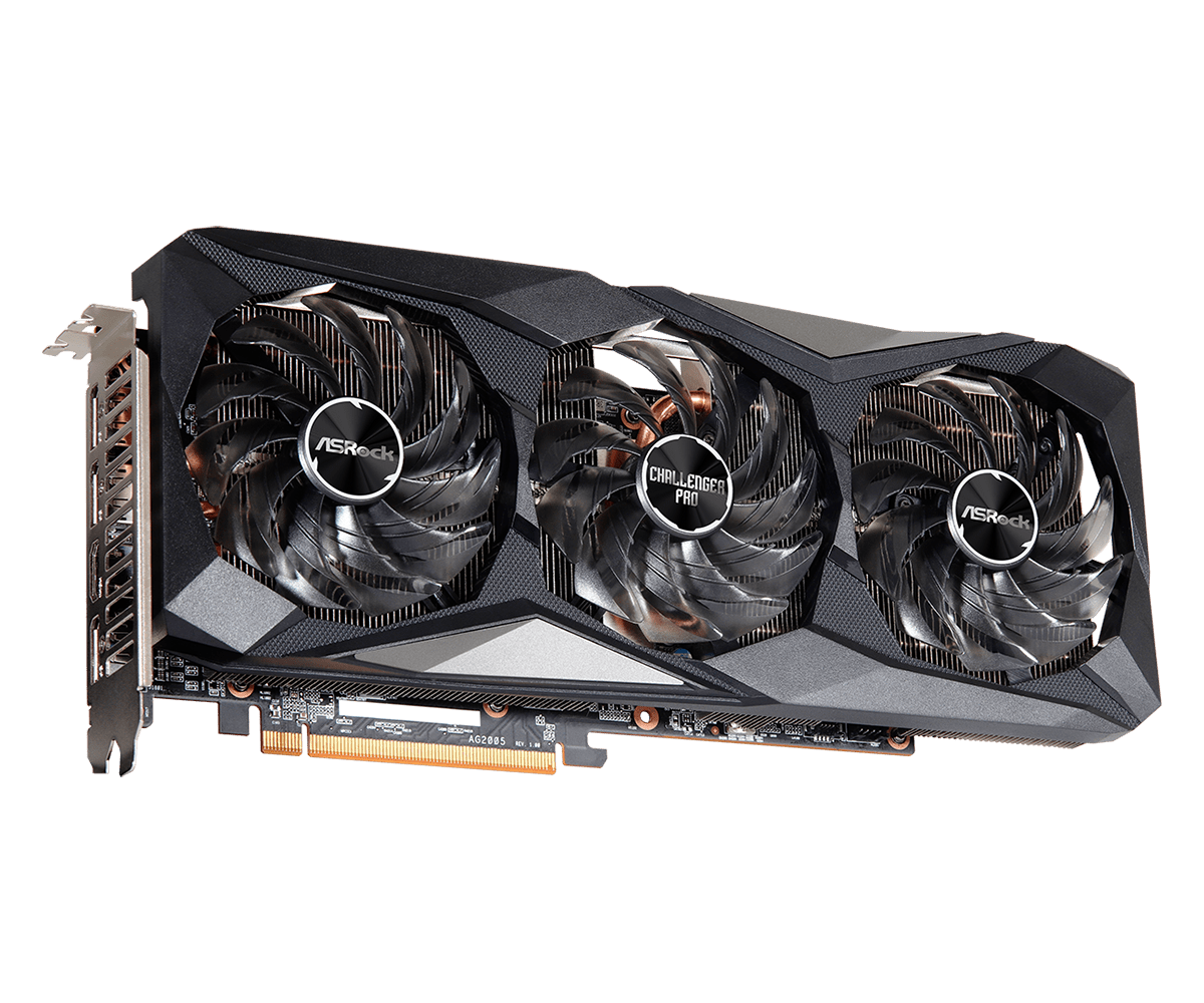 华擎科技 > AMD Radeon™ RX 6750 XT Challenger Pro 12GB OC